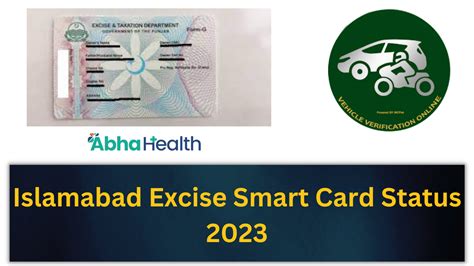 islamabad vehicle smart card status|islamabad excise gov pk.